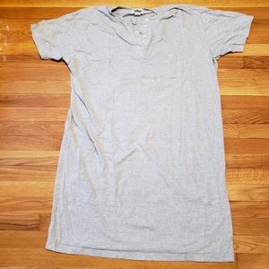 Metropolitan One Size Gray Sleep Shirt
